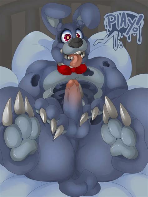 rule 34 ass balls bed bonnie fnaf bow claws excited feet five nights at freddy s five nights