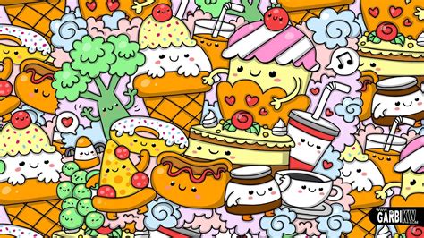 fast food kawaii cute food wallpaper  yenpatblogsip