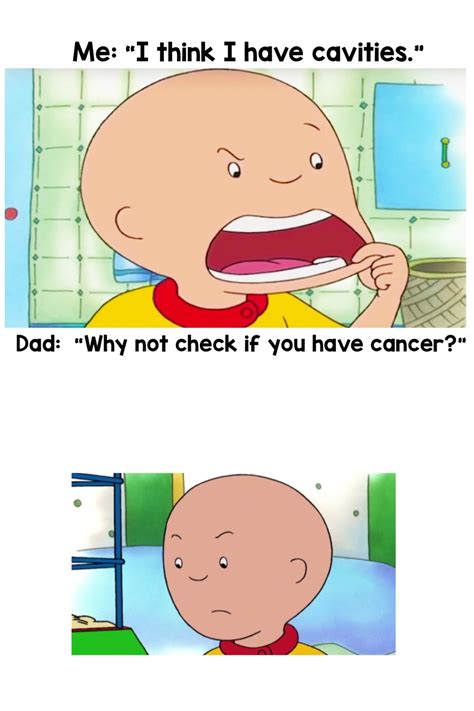 Why Doesnt Caillou Have Hair Meme Pregnant Center Informations
