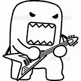 Domo Coloring Pages Drawing Band Colouring Nice Skillet Cliparts Getdrawings Getcolorings Printable Library Clipart Papan Pilih Template Sketch Clip Color sketch template
