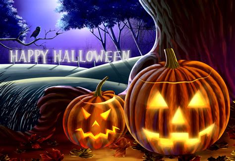 fall halloween wallpapers wallpaper cave