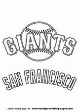 Giants Coloring Pages Francisco San Logo Mlb Baseball Maatjes Sacramento Kings Browser Window Print Sports sketch template