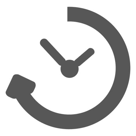 reloading timer clock icon transparent png svg vector file