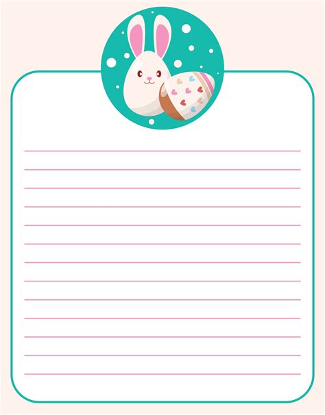 images  stationary  printable easter pages