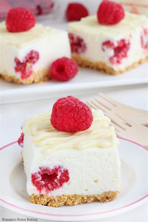 White Chocolate Raspberry Cheesecake Bars Recipe