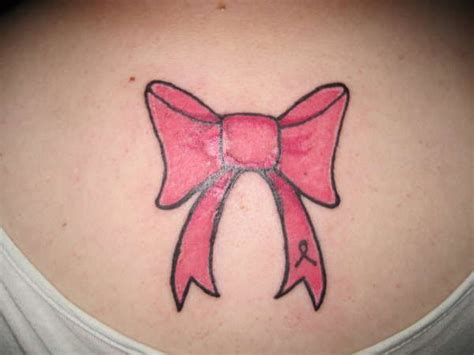 bow tattoo designs neck tattoo pink ribbon tattoos