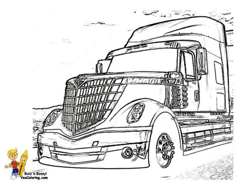 tough truck coloring pages images  pinterest pickup
