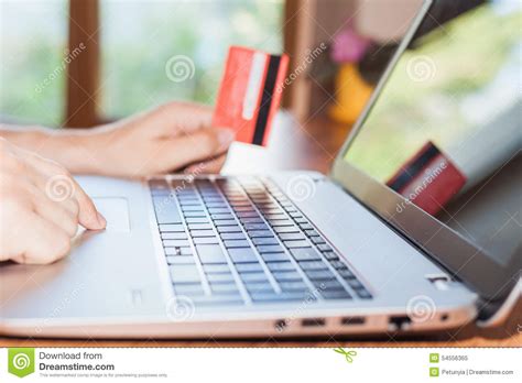 concept   payment  plastic card   internet banking stock image image