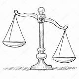 Justice Unbalanced Drawing Scales Scale Sketch Balance Illustration Easy Stock Doodle Tattoo Vector Getdrawings Drawings Logo Depositphotos Found Simple Visit sketch template