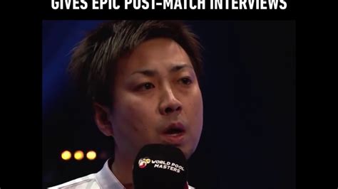 Japanese Pool Player Naoyuki Oi Go Home Happppy Interview Compilation