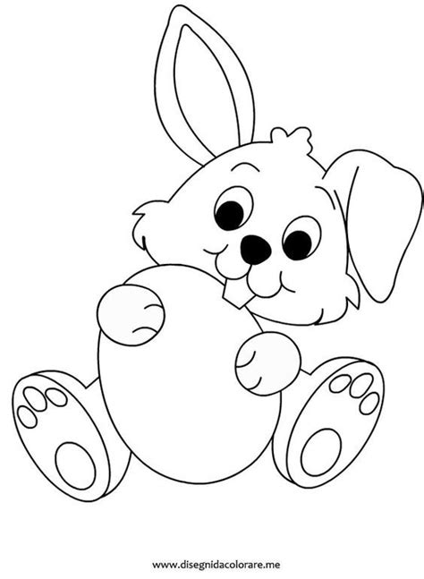 printable easter colouring pages  organised housewife bunny