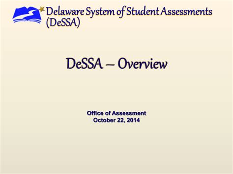 dessa overview delaware department  education