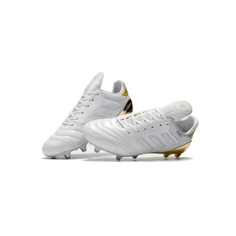 adidas copa  fg soccer cleats white gold