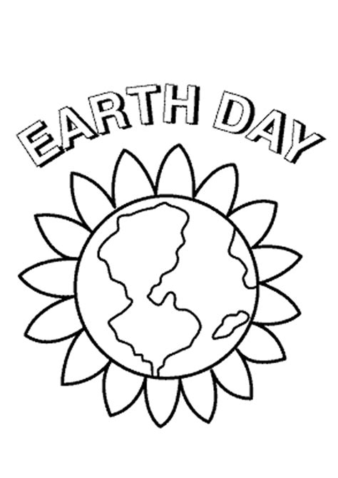 printable earth day coloring pages  kids earth day coloring