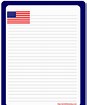 Image result for Flag writing paper