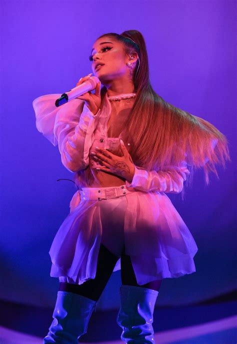 Ariana Grande Performs At Her Sweetener World Tour At O2 Arena In