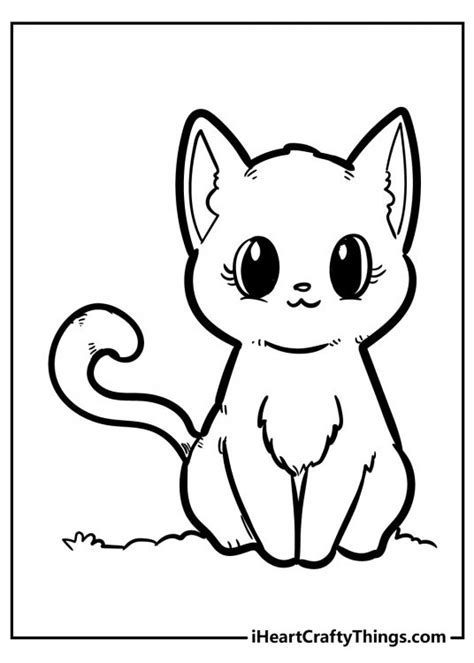 kitten coloring pages   printables