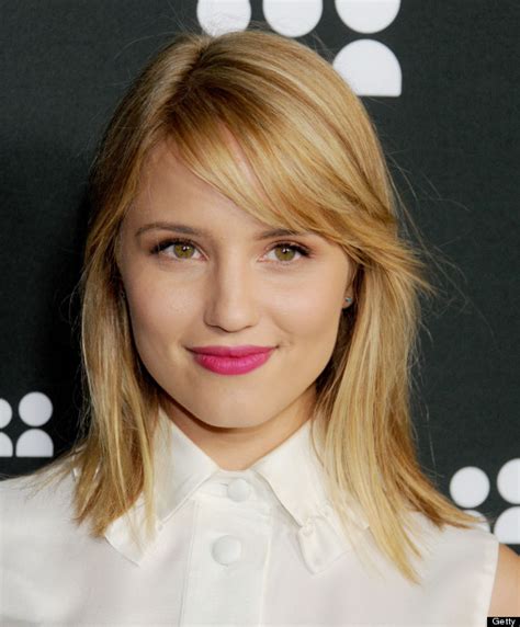 Dianna Agron Blonde Redhead Actress Reverts Back To Her Golden Colored