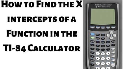 find   intercepts   function   ti  calculator math  rational
