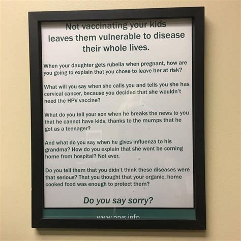doctor s savage waiting room sign is the pro vaxx manifesto we need sammiches and psych meds