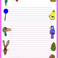 easter stationery