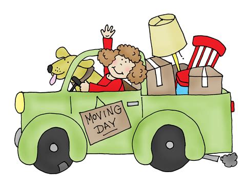 dearie dolls digi stamps moving day