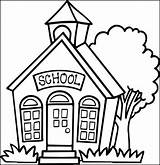 School Clipart House Clip Drawing Schoolhouse Line Old Printable Drawings Clipartbest Easy Paintingvalley Getdrawings Cliparts Adjectives Clipartmag Clipground sketch template