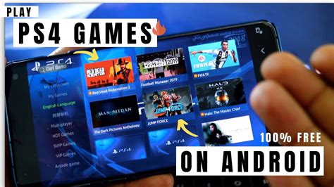 play ps games  android  playstation