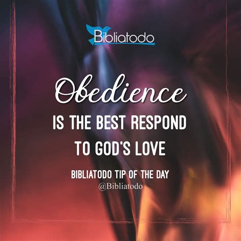 obedience is the best respond to god s love christian pictures