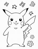 Ausmalbilder Pinnwand Auswählen Pikachu sketch template