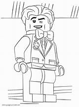 Lego Batman Coloring Pages Wayne Bruce Print Movie Printable Look Other sketch template