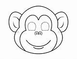 Maske Affenmaske Monkeys Mask Firstpalette Mascaras Masque Masks Vorlagen Singe Masken Malvorlagen Druckbare Affen Dschungel Knutselen Faces Mandala Caretas Aap sketch template