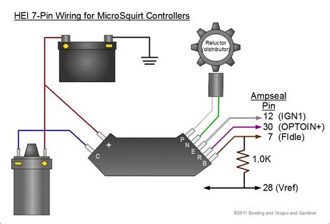 chevy  hei distributor wiring diagram wiring diagram