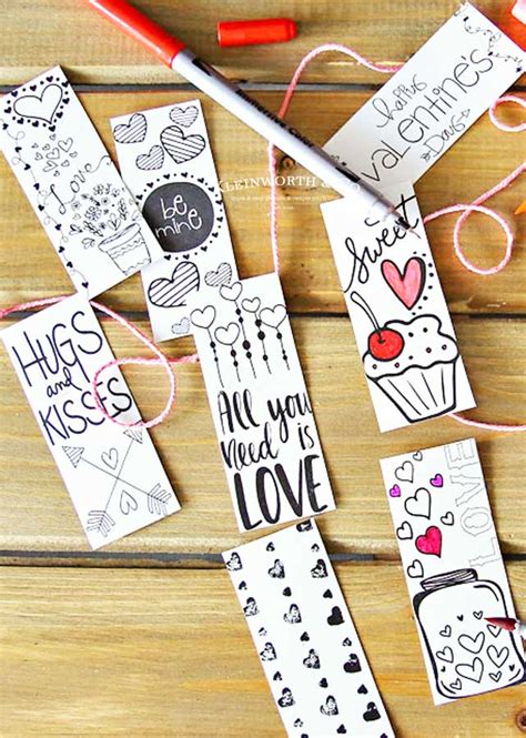 top   printable princess  printable valentine bookmarks