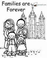 Forever Coloring Family Lds Families Together Pages Little Lesson Primary Nursery Ones Behold Church Activities Lessons Printable Cknscratch Visit Leerlo sketch template