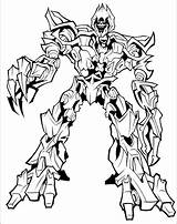 Coloring Transformers Pages Starscream Transformer Earth sketch template