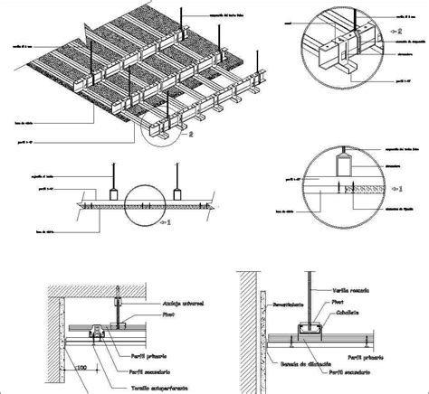 ceiling details    architectural cad drawings