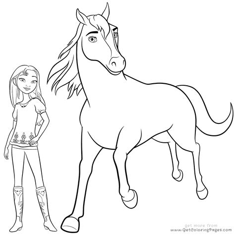horse coloring pages  girls  getcoloringscom  printable