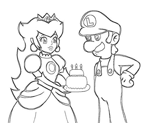 princess peach coloring pages   princess peach