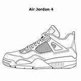 Jordan Nike Coloring Air Pages Shoe Drawing Shoes Template Da High Book Jordans Sneakers Color Printable Sheets Vinci Heels Exclusive sketch template