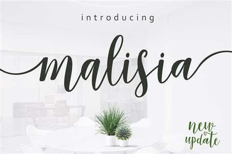 malisia script script fonts creative market