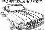 Mustang Coloring Pages Car 1969 Gt Boss sketch template