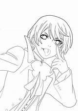 Tongue Alois Lineart Coloring Drawing Pokes Deviantart Mouth Pages Getdrawings Template sketch template