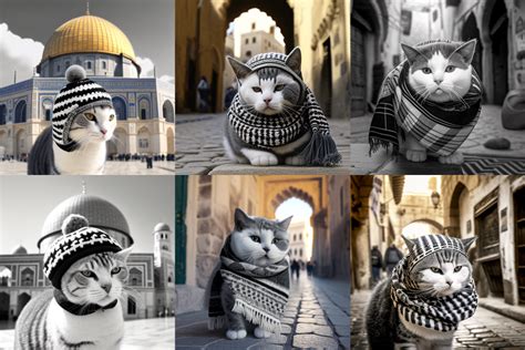 cat   keffiyeh reveals  ais anti palestinian bias