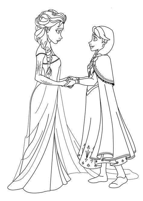 frozen characters coloring pages frozen kids coloring pages