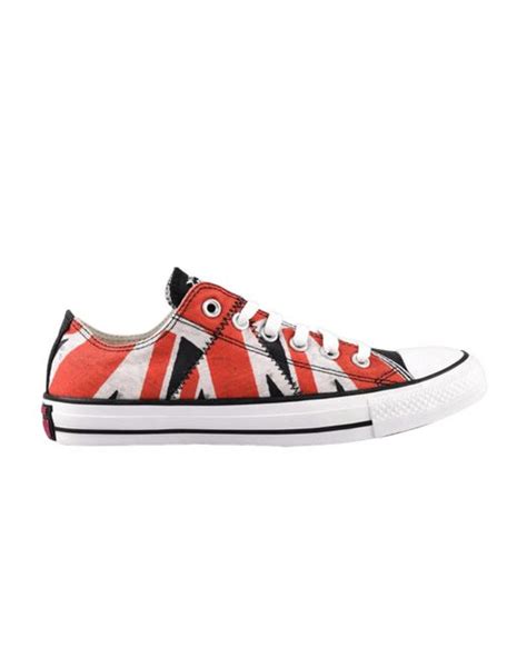 Converse Chuck Taylor All Star Ox Sex Pistols In Red For Men Lyst