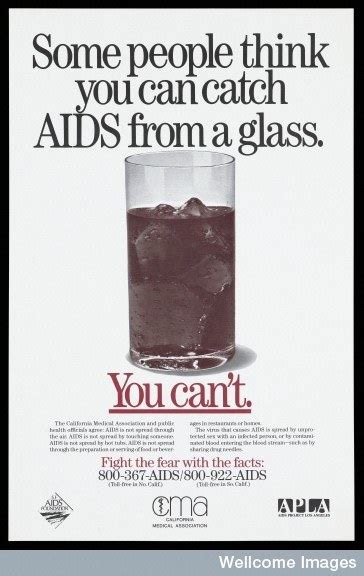 these posters show what aids meant in the 1980s