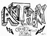 Graffiti Letters Anthony Drawing Letter Cool Name Draw Words Girly Drawings Lettering Coloring Pages Learn Getdrawings Rose Word Medium Size sketch template