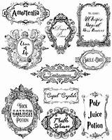 Harry Potions Potter Printable Poisons Printables Potion Label Off Personal Right Only Use Click Save Cut sketch template