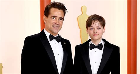 Colin Farrell Brings Son Henry As His Plus One To Oscars 2023 2023